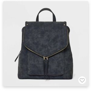 Dark grey backpack/purse